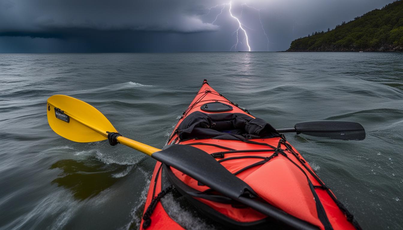 Safety tips for kayak fishing in rough waters