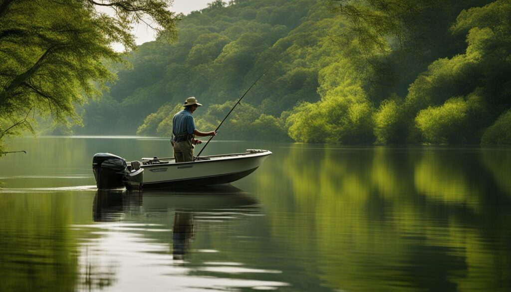 fishing tips for hybrid striped bass in Kentucky