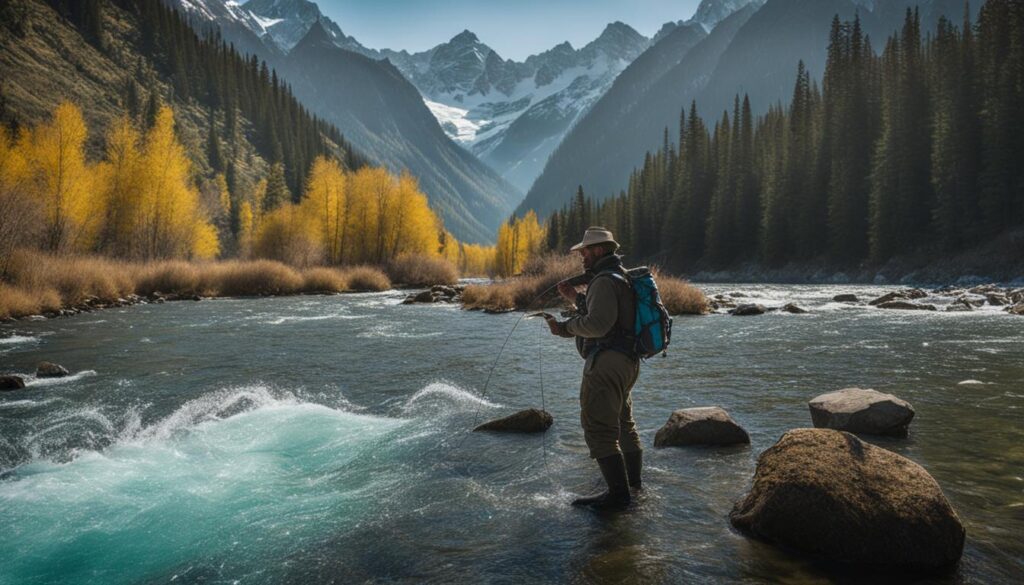 fly fishing in Alaska