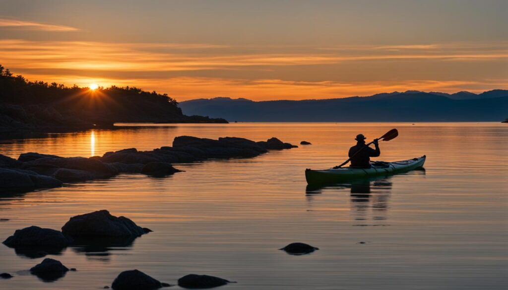 kayak launching and navigation