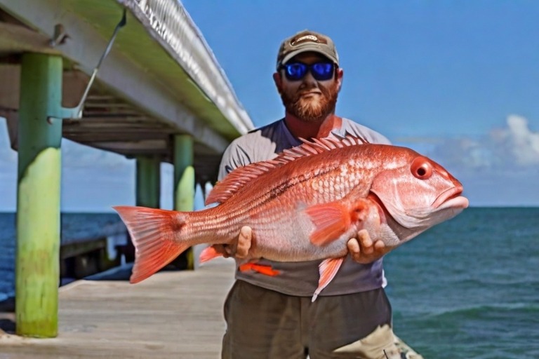 Florida Pier Snapper Fishing