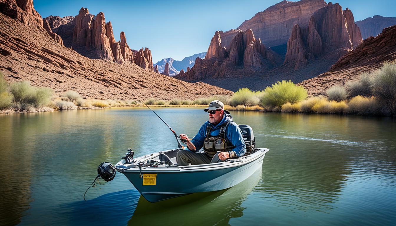 Arizona bass fishing techniques in desert lakes