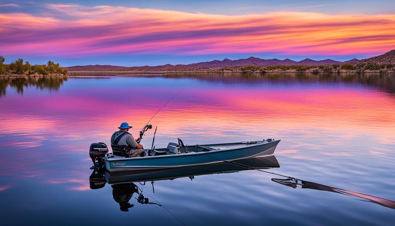 Arizona crappie spider rigging in lakes