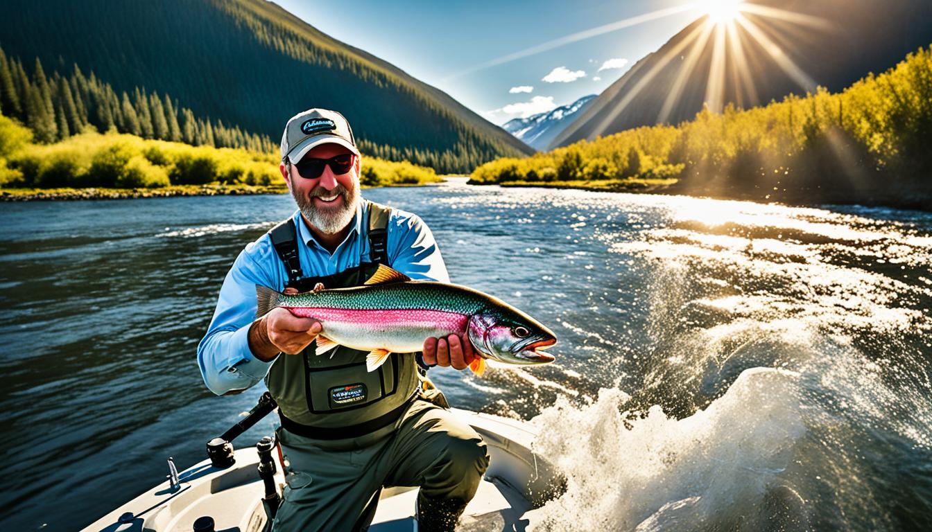 Bristol Bay trophy rainbow trout fly fishing