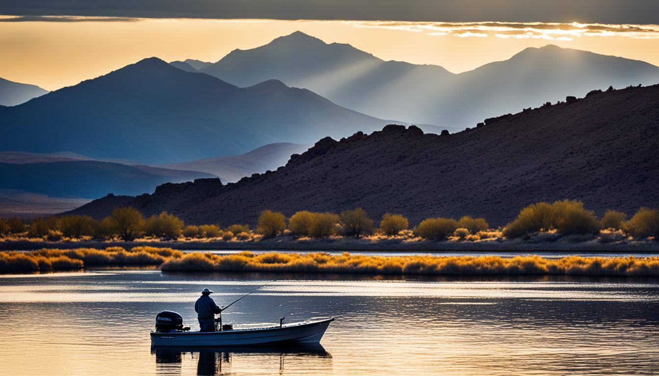 Striped bass trolling on Arizona reservoirs