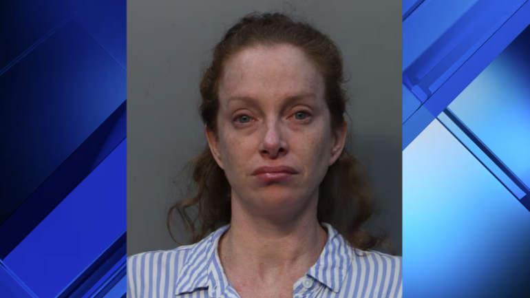 Miami-Dade woman arrested after kicking husband, blocking Palmetto, spitting on trooper