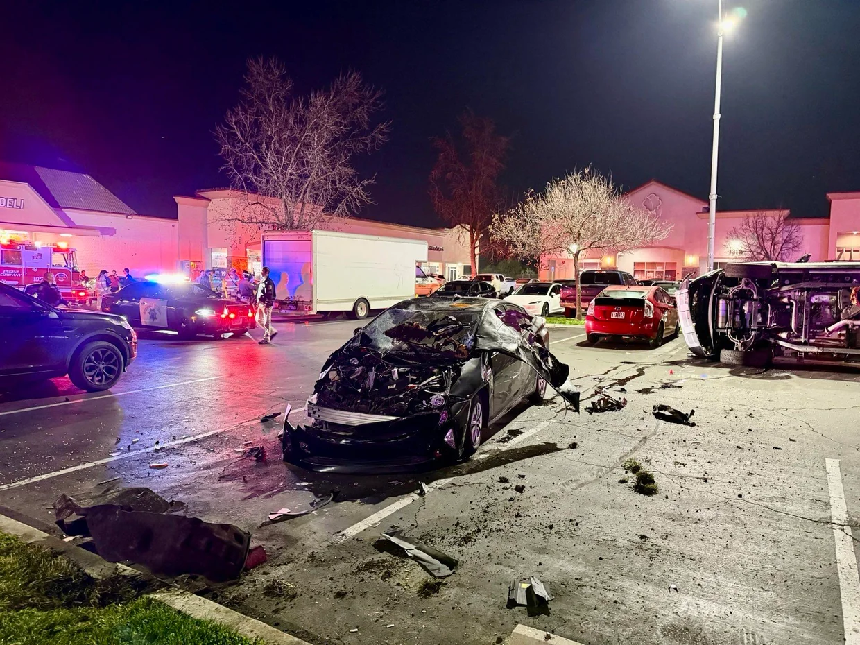 Crash, Shooting, and Fight Near Sacramento-Area Gym Leaves 3 Injured