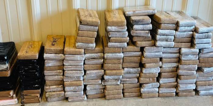 Estimated $7 million of cocaine seized during routine DOT inspection