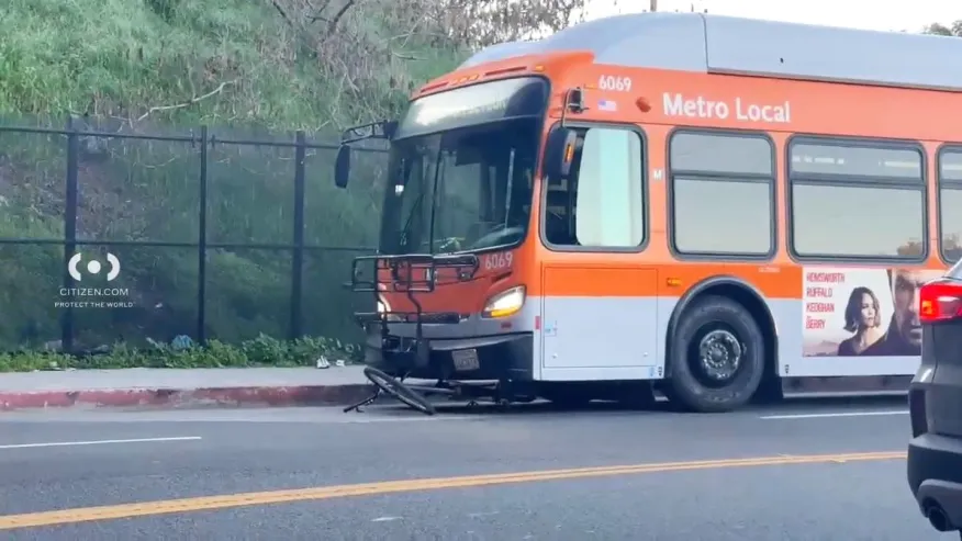 Bicyclist Killed in Metro Bus Crash in South Los Angeles