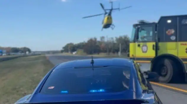 I-4 Blowout: Lakeland Motorcyclist Airlifted After Serious Tuesday Crash
