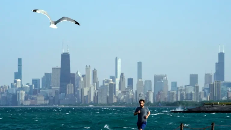 Monday temperatures climb near 40 degrees, tying the warmest mark of February so far