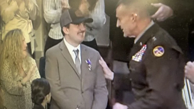 WV Guard Members Shot in the Line of Duty Receive Purple Hearts