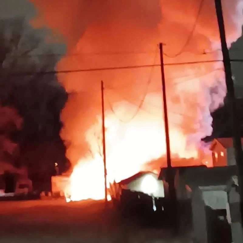 Multiple Buildings Destroyed in Early Morning Cabell County Fire