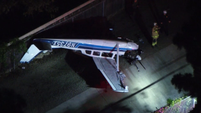 2 critically injured after plane crashes into Ventura County canal