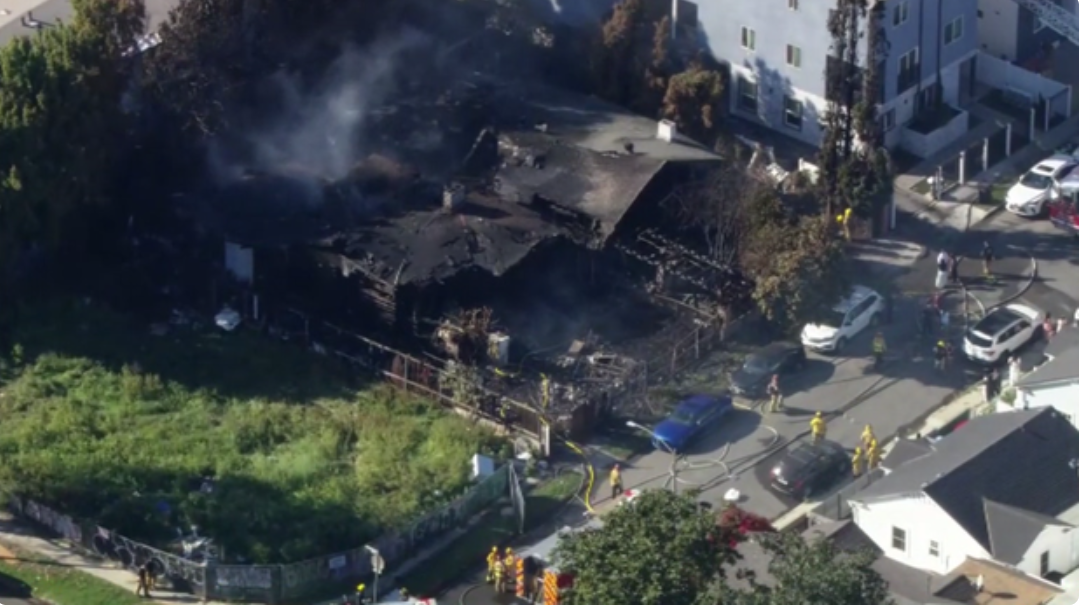 Vacant Larchmont Home Destroyed by Fire Before Crews Contain Blaze