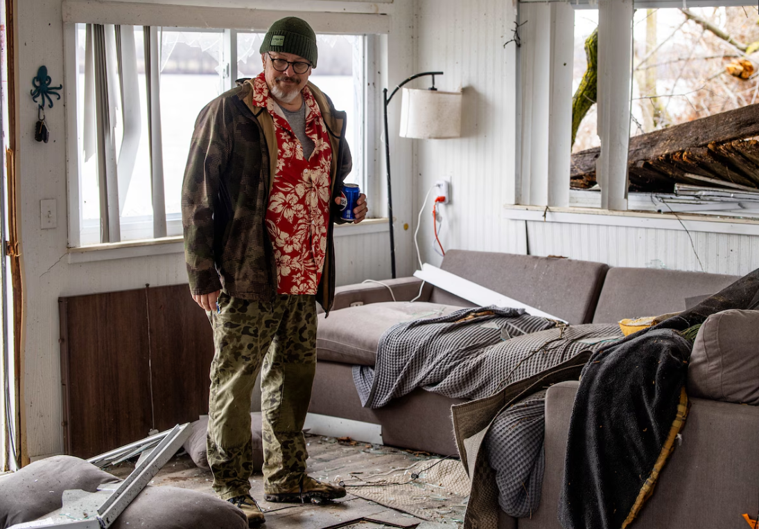 EF3 Tornado Destroys Union Lake Home in Michigan