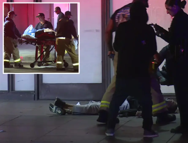 Elderly Man Set on Fire in Brutal Downtown LA Robbery, Suspect Arrested