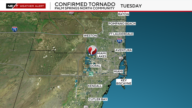 EF-0 Tornado Confirmed in Northwest Miami-Dade as Storms Sweep South Florida