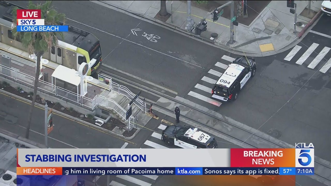 Breaking: Man Stabbed at Long Beach Metro A Line Station, Major Police Response and Service Disruptions